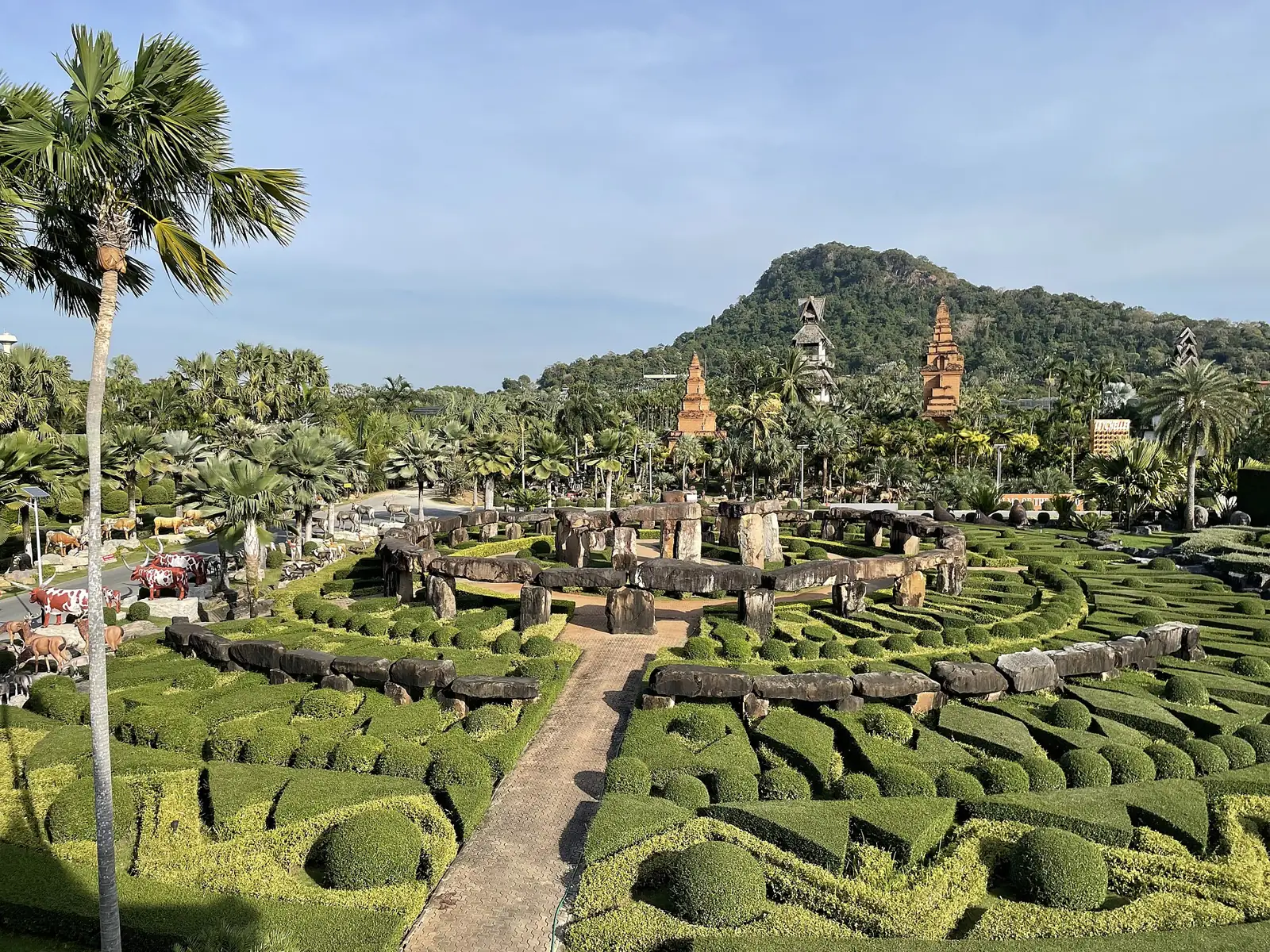 An overview of Nong Nooch Tropical Garden