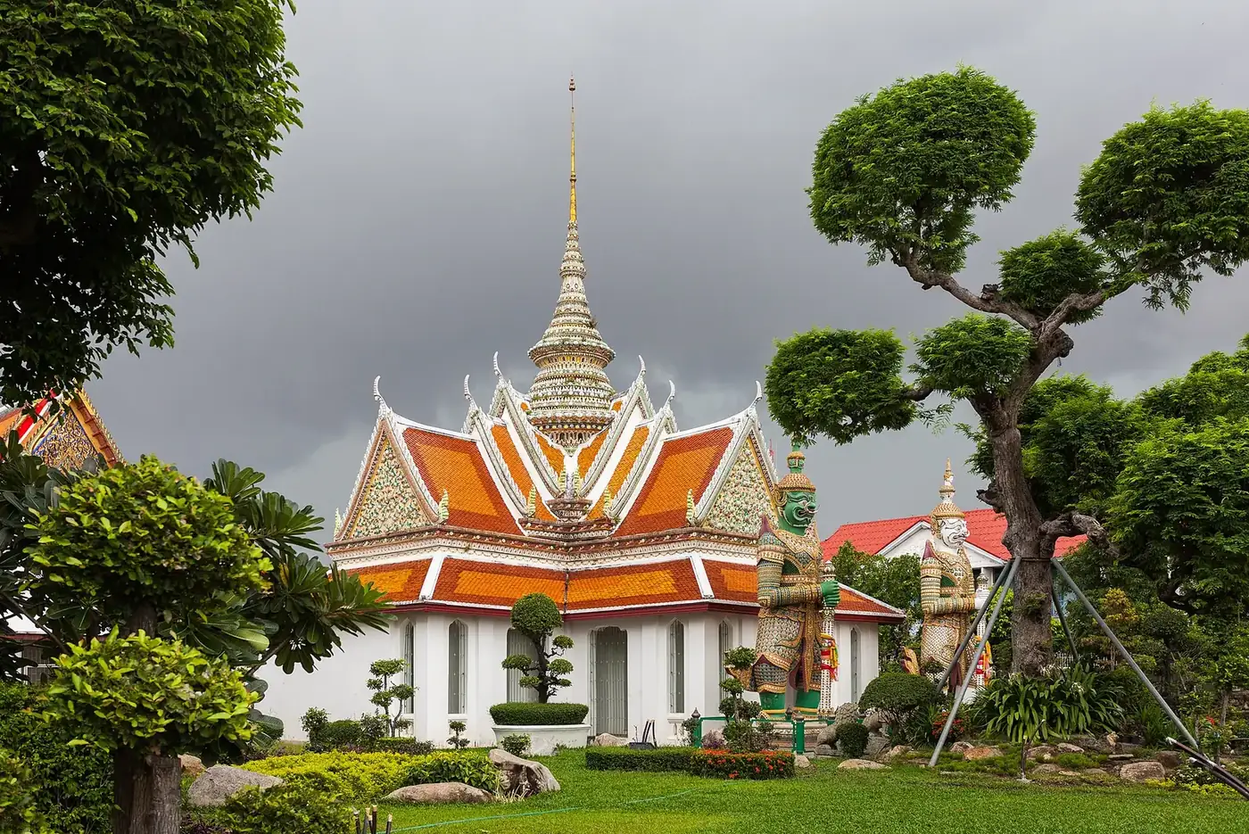 Wat Arun on the Chao Phraya river in Bangkok